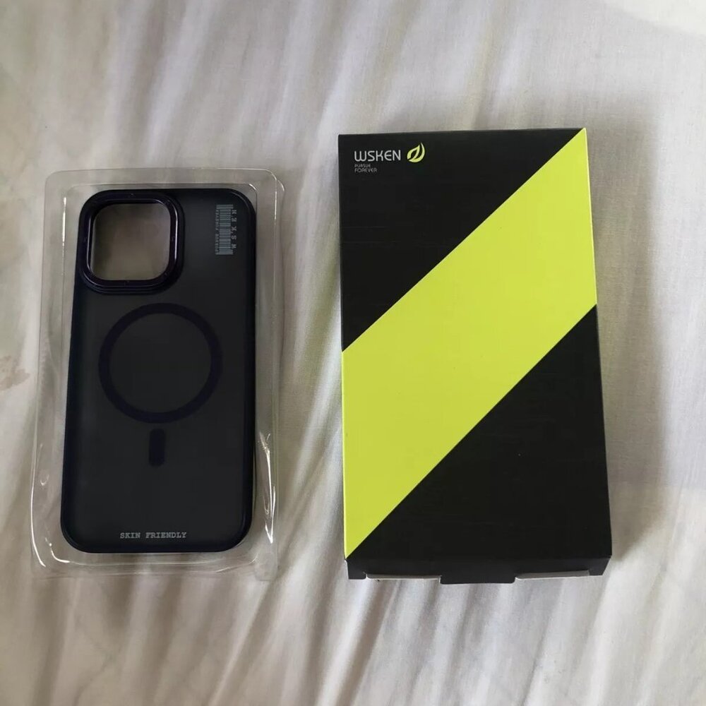 NEW WSKEN CREATIVE Magnetic CASE FOR IPHONE 14 Pro Max - Purple